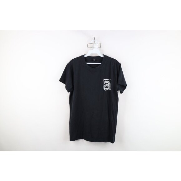Allbirds Womens Medium Faded Spell Out All Good Auckland Run Club T-Shirt Black - Picture 1 of 16